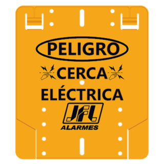 CARTEL DE ADVERTENCIA ELECTRIFICADOR JFL